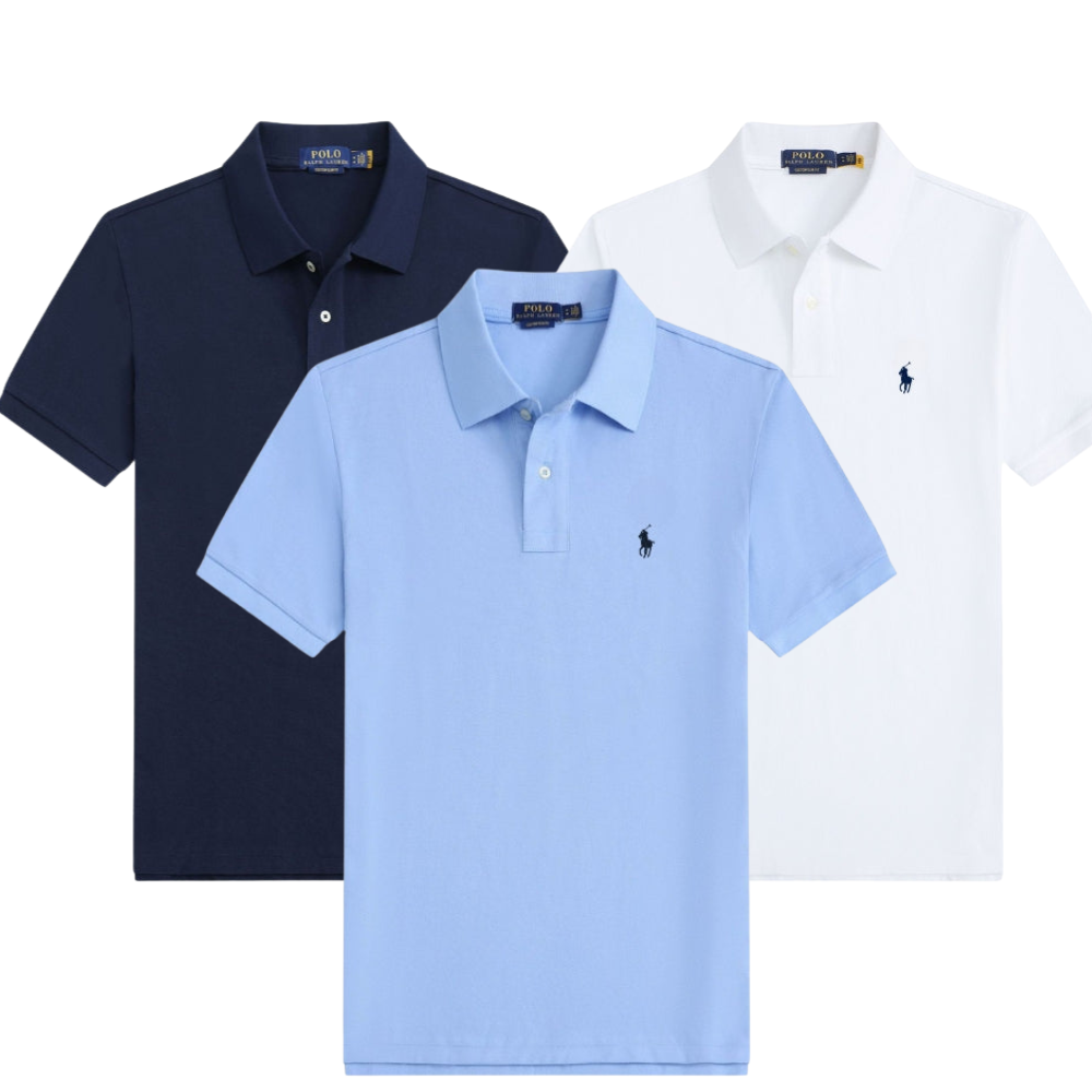 [Achetez-en 1, obtenez-en 3] Polo classique de luxe